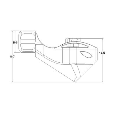 Aluminum Alloy Tattoo Rotary Machine , Rotary Pen Tattoo Gun With 3.8mm Stroke