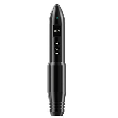 Black Color Wireless Permanent Makeup Machine Rechargeable With RCA Interface Connector