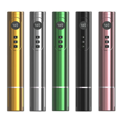 Customized 800mah Lightweight Digital Display Wireless Battery Tattoo Machine Rotary Tattoo Pen For Body Art