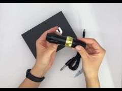 Professional Rotary Tattoo Machine Wireless Pen Type Black And Red Color For Artists